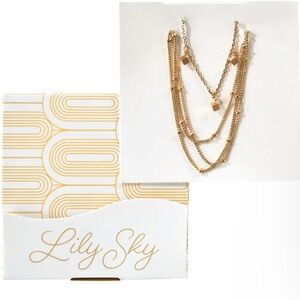 Gold Layered bracelet duo